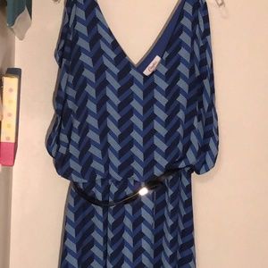 thigh length dress